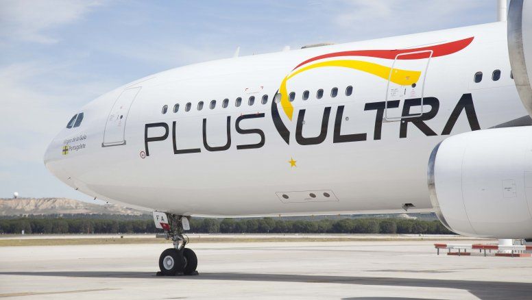 Avión de Plus Ultra.