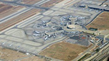 Aeropuerto David Ben Gurión, principal puerta de acceso aéreo de Tel Aviv, hoy cerrado por la crisis de Medio Oriente.