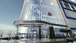 El hotel Costanera de Puerto Montt espera inaugurarse en 2027.&nbsp;