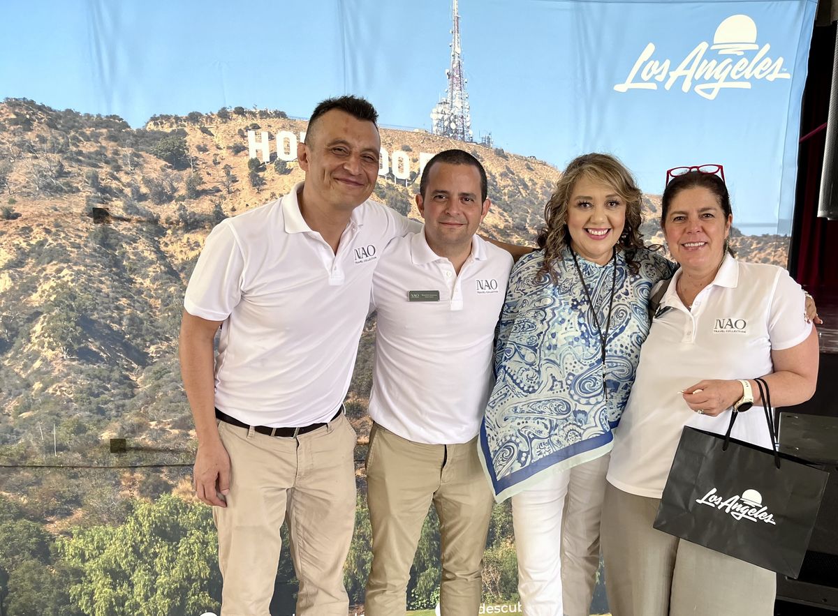 Los Ángeles dio a conocer sus novedades a más de 100 agentes de viajes reunidos en The Best of Nao Travel Collection, evento de capacitación para top sellers.