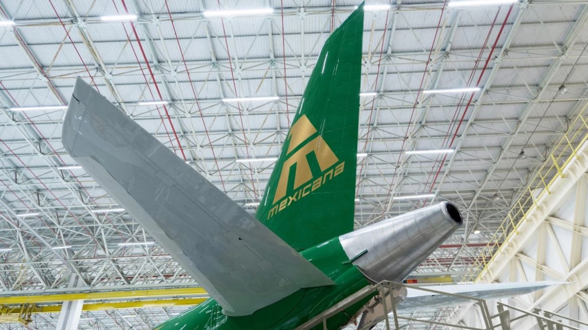 Primera imagen de los aviones que Embraer fabrica para Mexicana de Aviación.