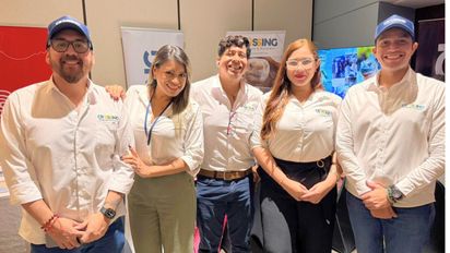 Equipo de Crossing Galápagos & Ecuador, en los Ladevi Workshop.&nbsp;