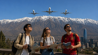 Pulso Turismo 2026: Chile alcanza récord de turistas en vuelos de larga distancia en primer semestre
