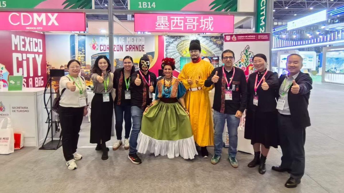 La Ciudad de México presentó su oferta turística durante el China International Travel Mart 2025.