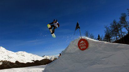 Cerro Castor asegura buena calidad de nieve debido a su ubicación en la ladera sur y también por su latitud.
