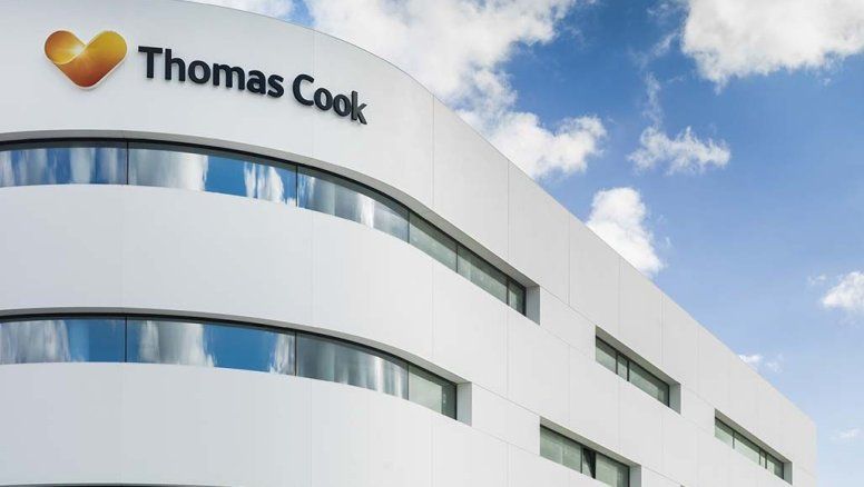 Un edificio del gigante turístico Thomas Cook.