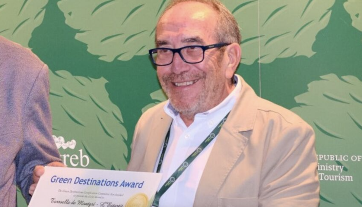 Josep Capellà, referente del turismo sostenible en Cataluña.