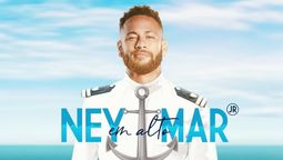Neymar se adentró en el mundo de los cruceros.