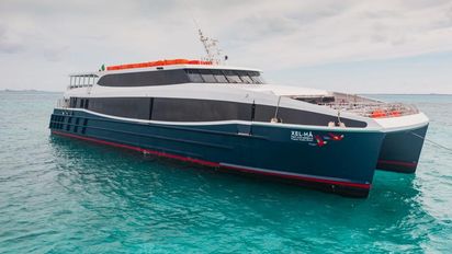 Grupo Xcaret inauguró su ruta entre Cozumel y Playa del Carmen.