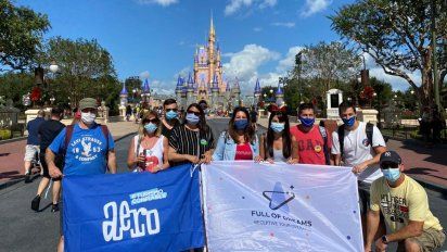 Los invitados de Aero durante la estadía.