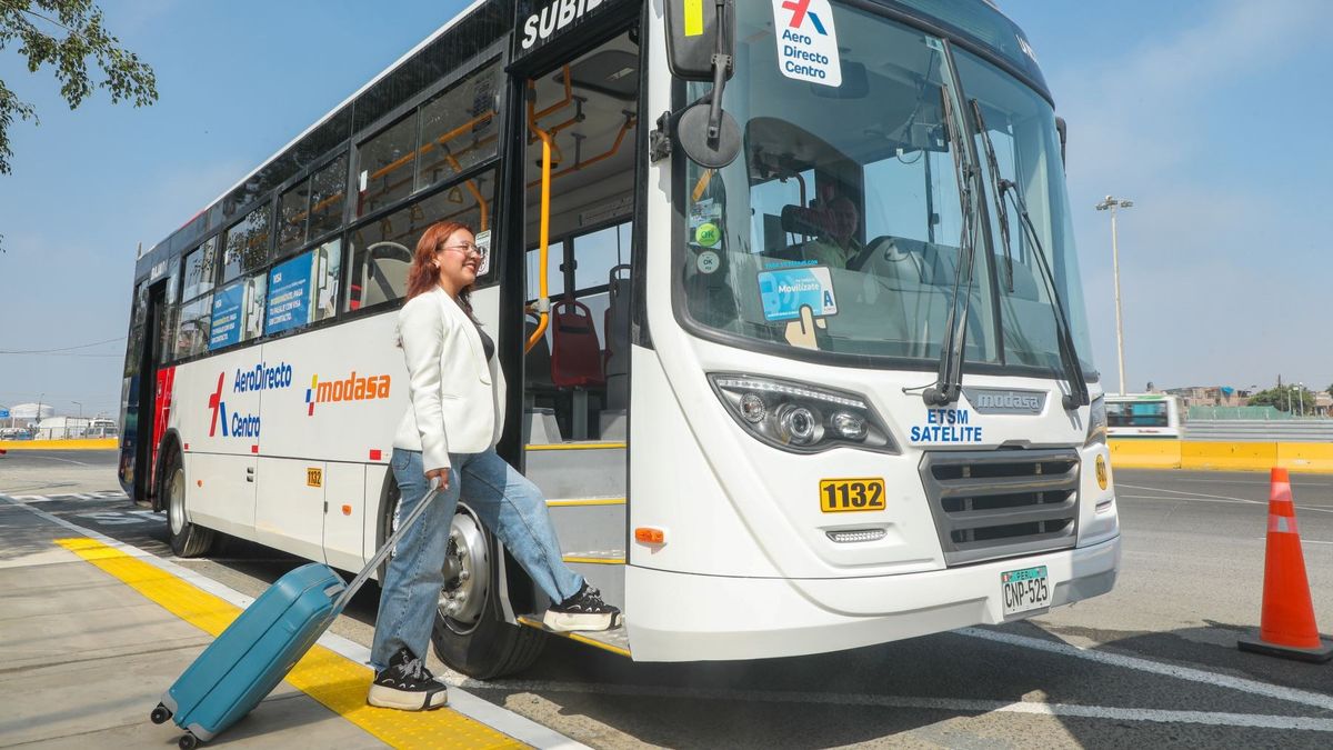 Viajeros podrán trasladarse con todo tipo de equipajes.