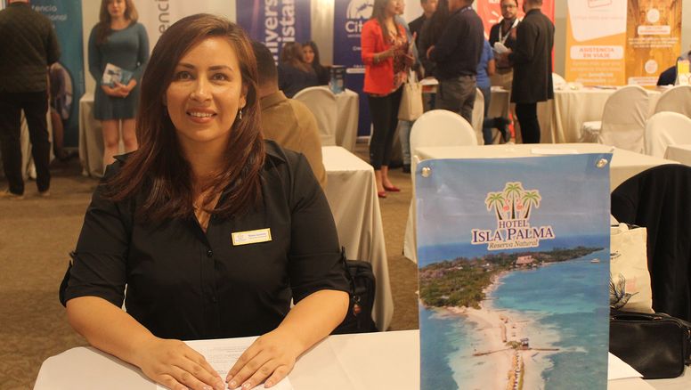 Eliana Guzmán, gerente comercial del Hotel Isla Palma Reserva Natural.&nbsp;