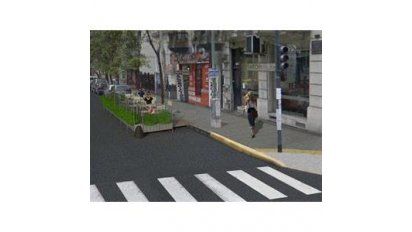 Caballito: ensancharán veredas frente a restaurantes