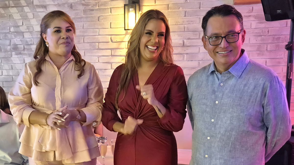 Esther Romero, gerente de Bertha's Collection, Dorey Cárcamo, gerente operativa, y Carlos Monroy, CEO de EM Hotels,