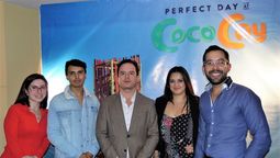 Equipo comercial Royal Caribbean Ecuador, incluidos Juan José Maya y Jean Malavé.