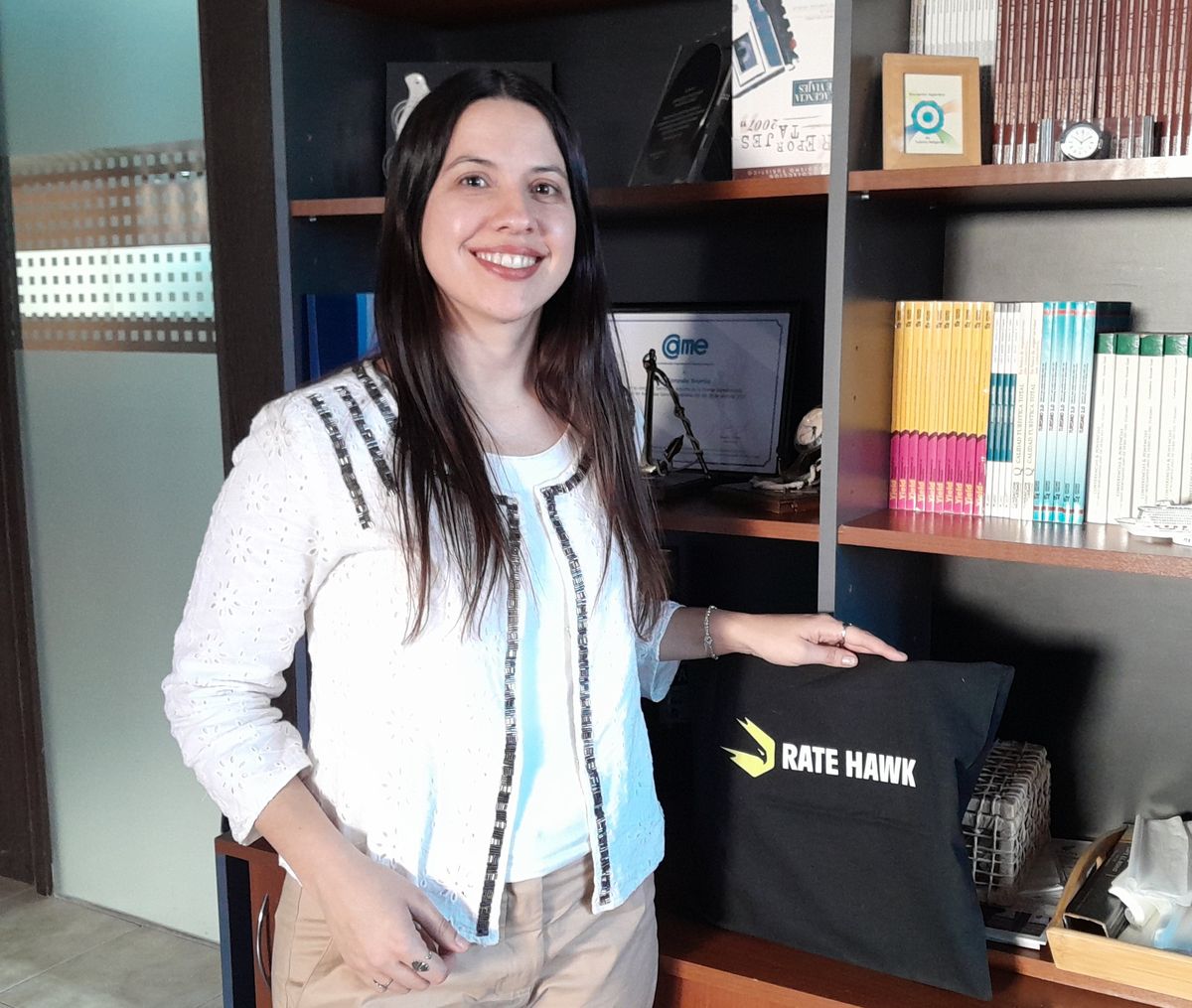 Marianela Bihurriet, gerenta de Desarrollo de Negocios Cono Sur de RateHawk.