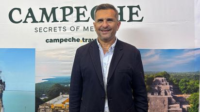 Mauricio Arceo Piña, secretario de Turismo de Campeche, compartió las acciones de promoción turística que realizan para posicionar el destino en el mercado nacional.