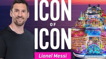 Lionel Messi, ícono oficial del Icon of the Seas de Royal Caribbean.