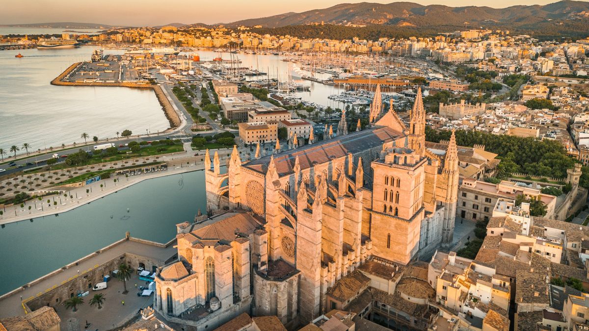 Una panorámica de Palma de Mallorca.