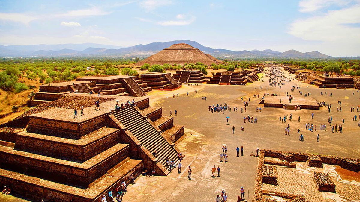 Mundial de Fútbol en México: la zona arqueológica de Teotihuacán es una de las más espectaculares para visitar. 