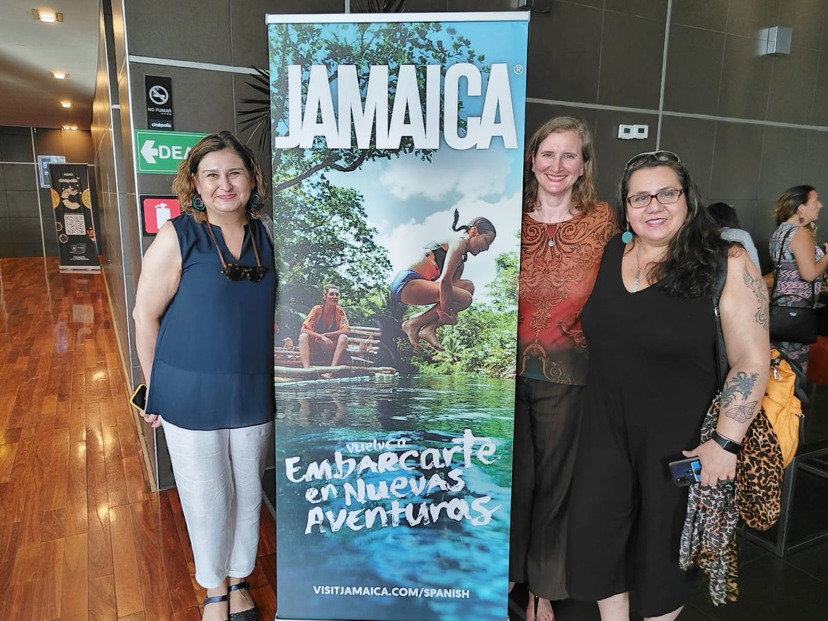Marcela Yuric (Interamerican Network), Jimena Valdés (Copa) y Patricia Rojas (CIC TRavel Chile) Marcela Yuric (Interamerican Network), Jimena Valdés (Copa) y Patricia Rojas (CIC TRavel Chile)