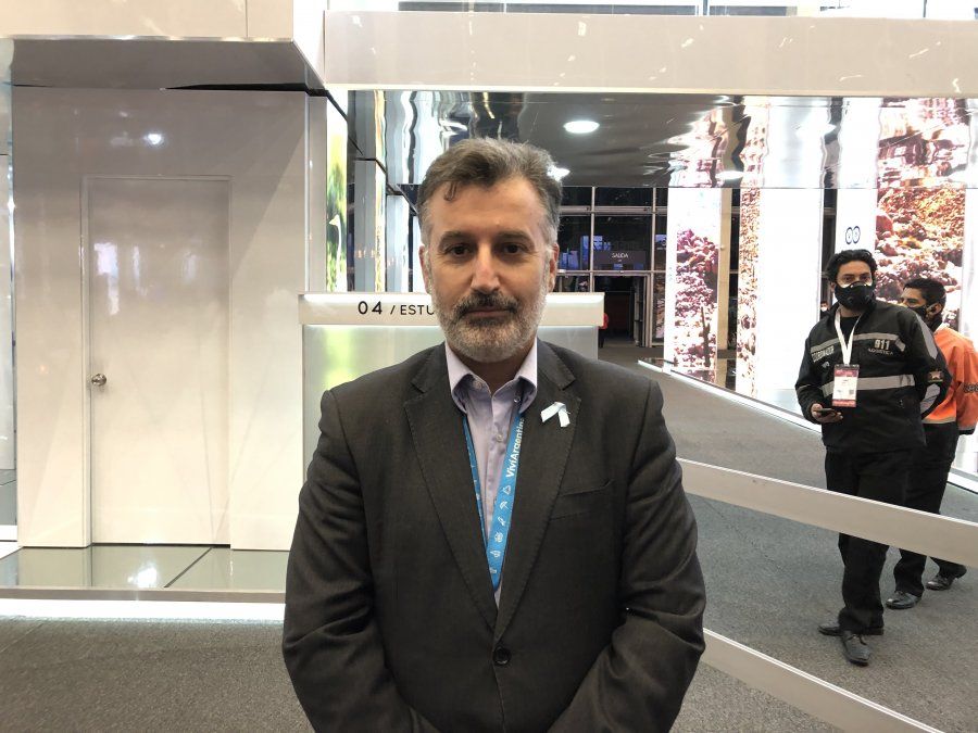 Pablo Sismanian estuvo en Anato dialogando con Ladevi.