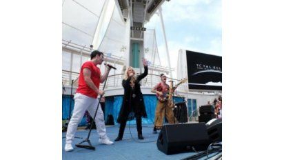 Eclipse total a bordo de Royal Caribbean