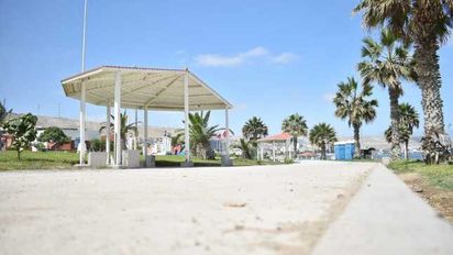 Moquegua: avanzan los trabajos del renovado malecón de Ilo.