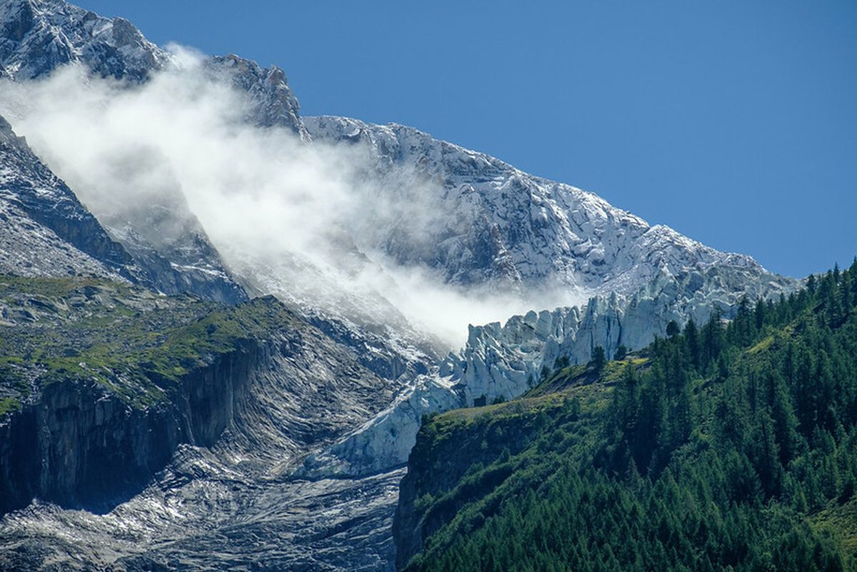 Cambio climático. La reducción en los viajes vinculados a la montaña y los deportes de invierno, debido a la retirada de glaciares, es una de las amenazas que afronta la Patagonia. 