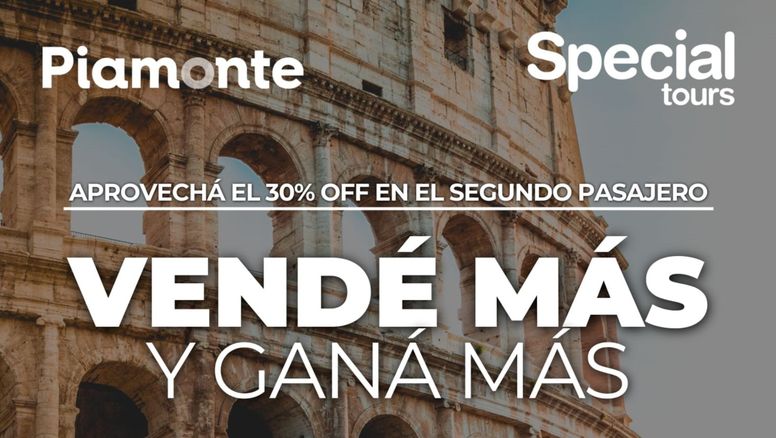 Campañas de Special Tours junto a Piamonte Turismo.
