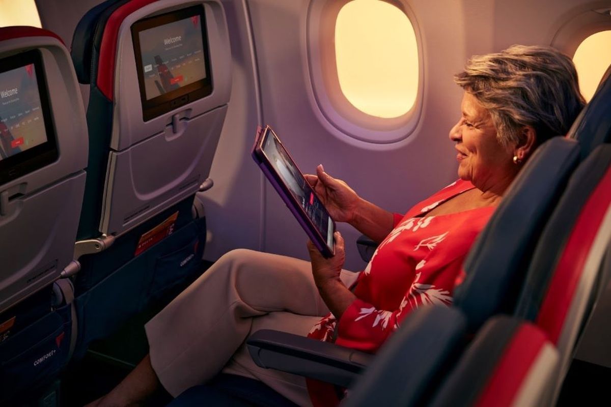 Delta Air Lines expande su servicio gratuito de Wi-Fi a más países de Latinoamérica. - Ladevi Medios y Soluciones Delta Air Lines expande su servicio gratuito de Wi-Fi a más países de Latinoamérica.