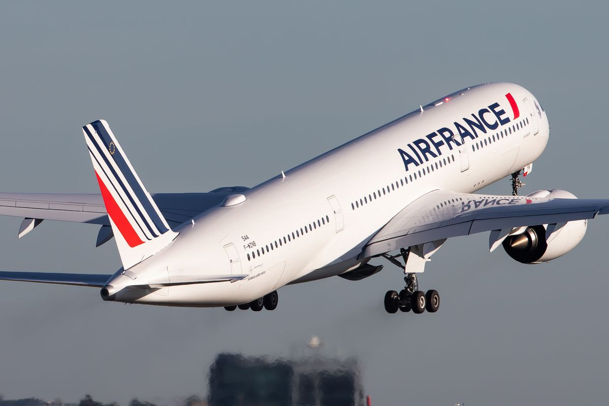 Avión de la flota de Air France