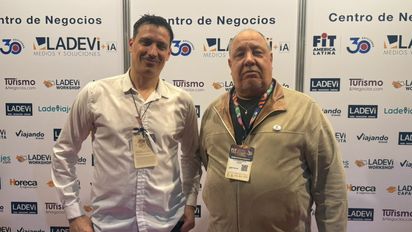 AAVYTGBA: Livio Santiago Carpi, tesorero, y Alejandro García, presidente.