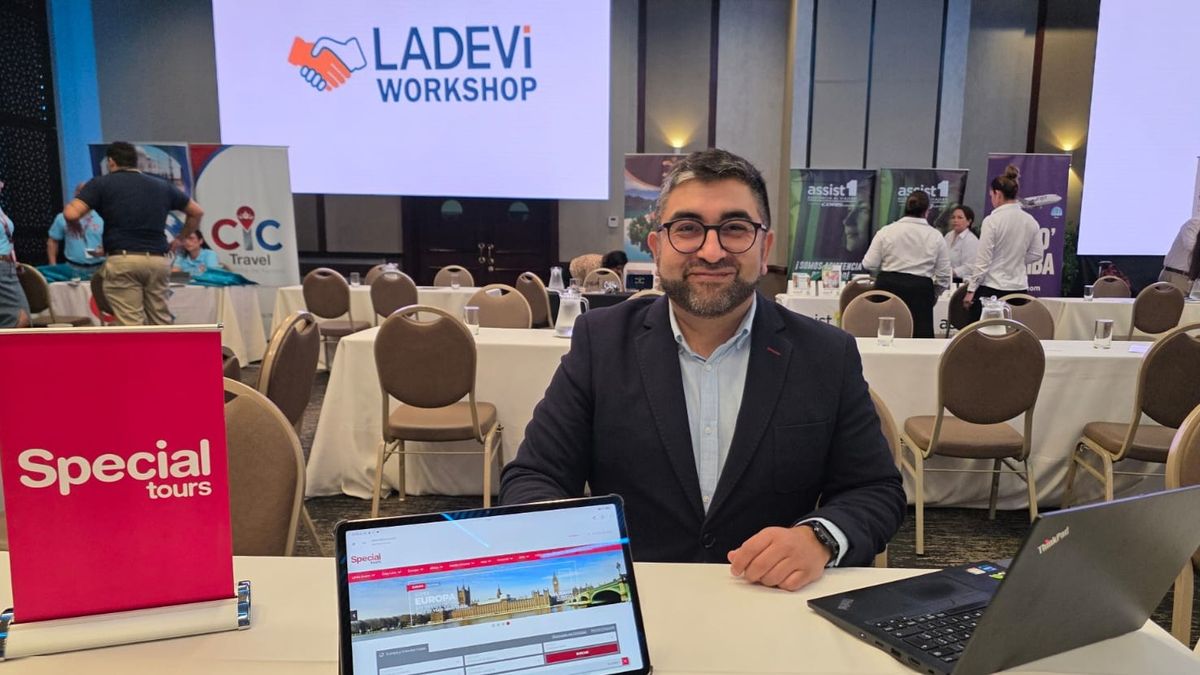 Djinno Langer, ejecutivo comercial de Special Tours para Chile y Perú.