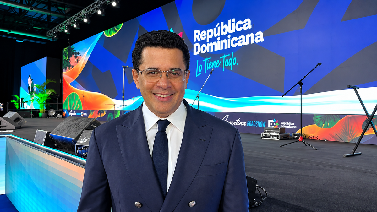 David Collado, ministro de Turismo de República Dominicana.