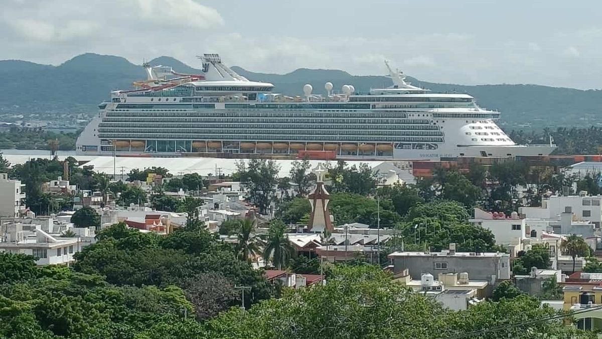 En la última semana de 2025, arribarán al puerto de Mazatlán 12 mil cruceristas en&nbsp;cuatro cruceros.