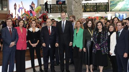 Los reyes de España dijeron presente en Fitur Los reyes de España dijeron presente en Fitur