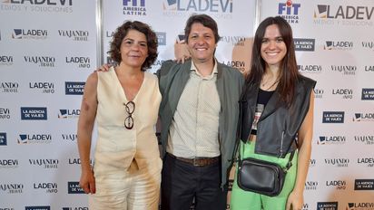 Carla Tártara, CEO; Gerardo Liciotti, gerente comercial; y Valeria Álvarez, del departamento de Marketing y Comunicación de Piamonte.