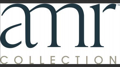El logo de la nueva masterbrand AMR Collection.