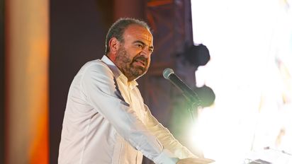 Gabriel Escarrer, CEO de Meliá Hotels International, en la inauguración del DATE República Dominicana 2024.