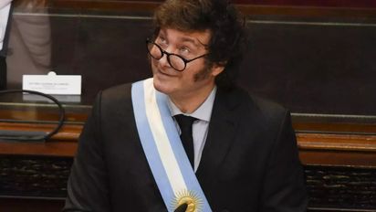 Javier Milei, presidente de&nbsp;Argentina.