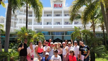 RIU Hotels & Resorts realizó fam trip con agentes de viajes de Colombia hacia Punta Cana.