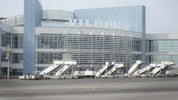 Aeropuerto de Vilna, el principal de Lituania.