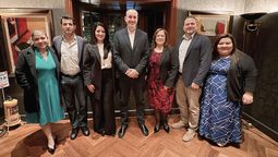 Juan Diego Zapata, director general de PriceTravel Colombia; Rafael Durand, COO; Zoraida Cedeño, directora B2B para Latinoamérica; Juan Socas, CCO; y Yadira Acosta, líder de Comunicación y Relaciones Públicas de PriceTravel Holding.