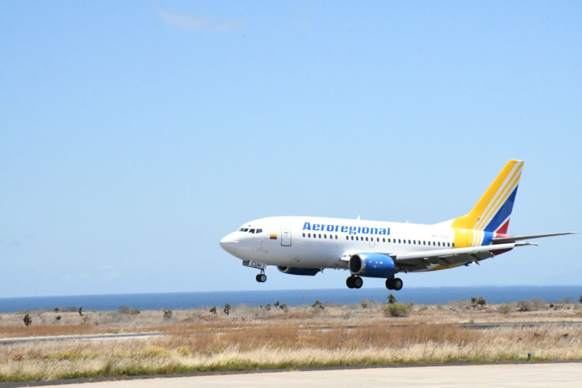 Aeroregional se alista para volar entre Quito y Manta. 