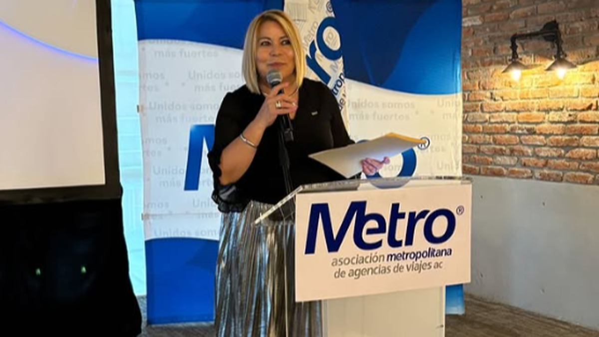 Alicia Mejía, presidenta de la Metro encabezó el 3° Encuentro de Promoción Turística.
