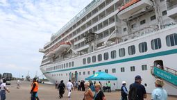 Crucero internacional llegó a Esmeraldas después de 7 años.&nbsp;