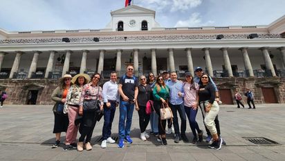 LATAM y Global Mercado lideraron un fam trip por dos ciudades de Ecuador