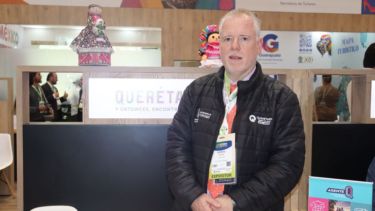 Rodrigo Ibarra director de Promoción Turística de Querétaro.