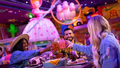 Rica comida y buenos momentos en el Roundup Rodeo BBQ en el sector de Toy Story de Disney´s Hollywood Studios.